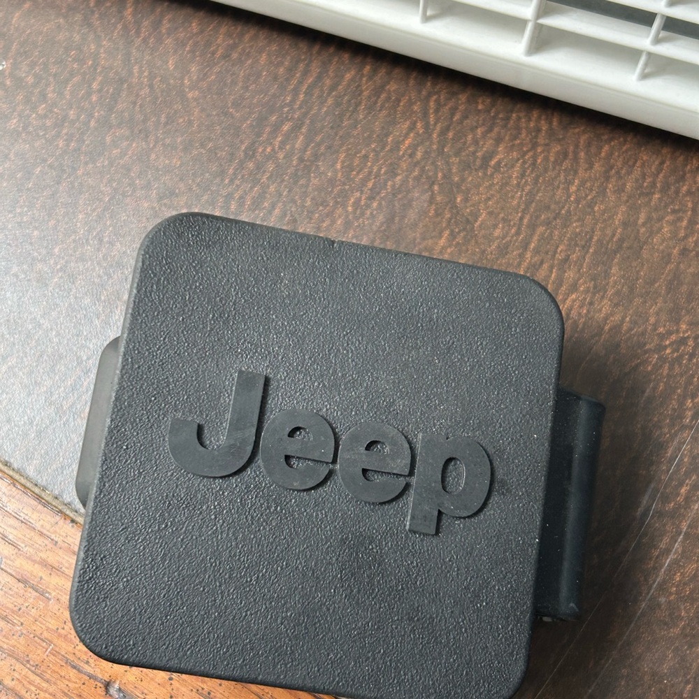 Jeep Black Hitch Cover